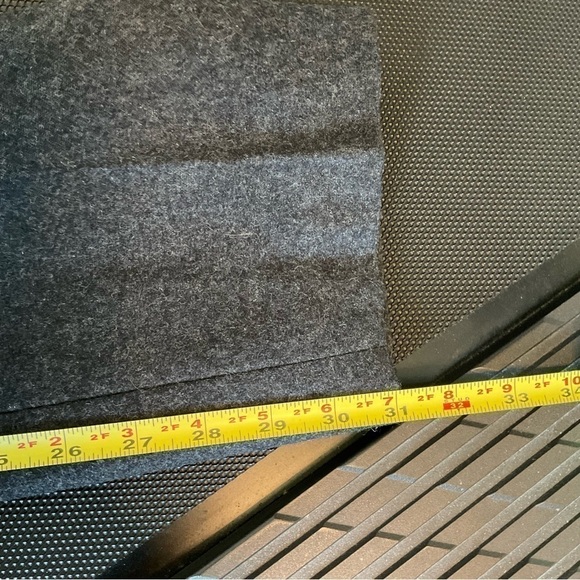 Harve Benard Woman’s Gray Wool Trousers Flat Front 8 Career Office Workwear - Picture 10 of 13